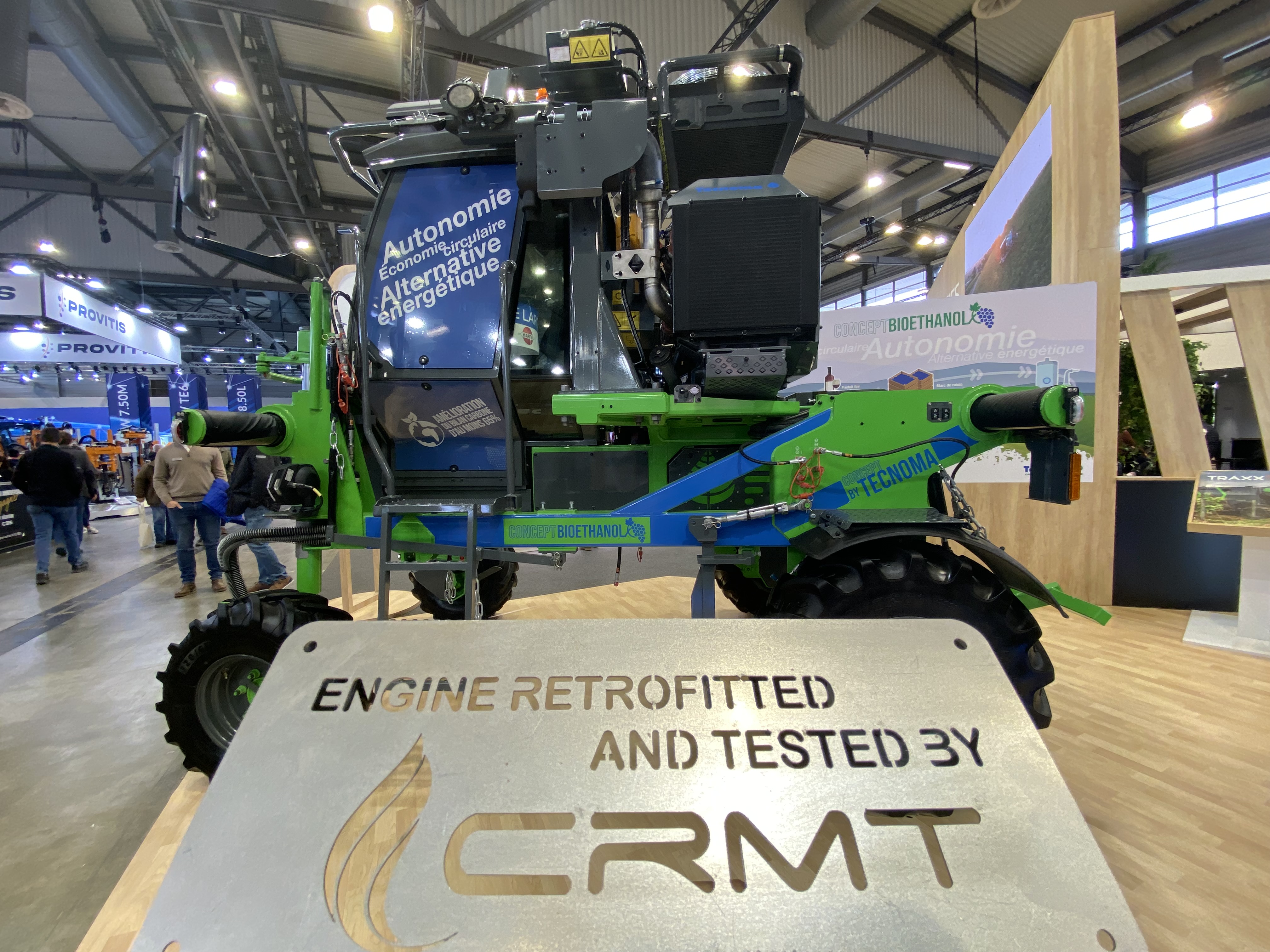 E100 trimmer retrofitted by CRMT