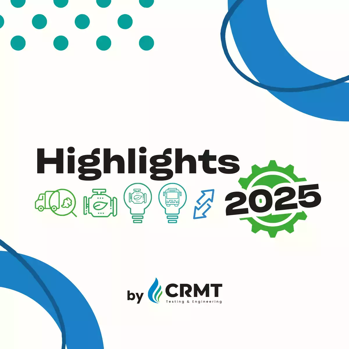 BioNGV retrofit, H2 engine testing, pollutant emissions measurement: 2025, a milestone year for CRMT