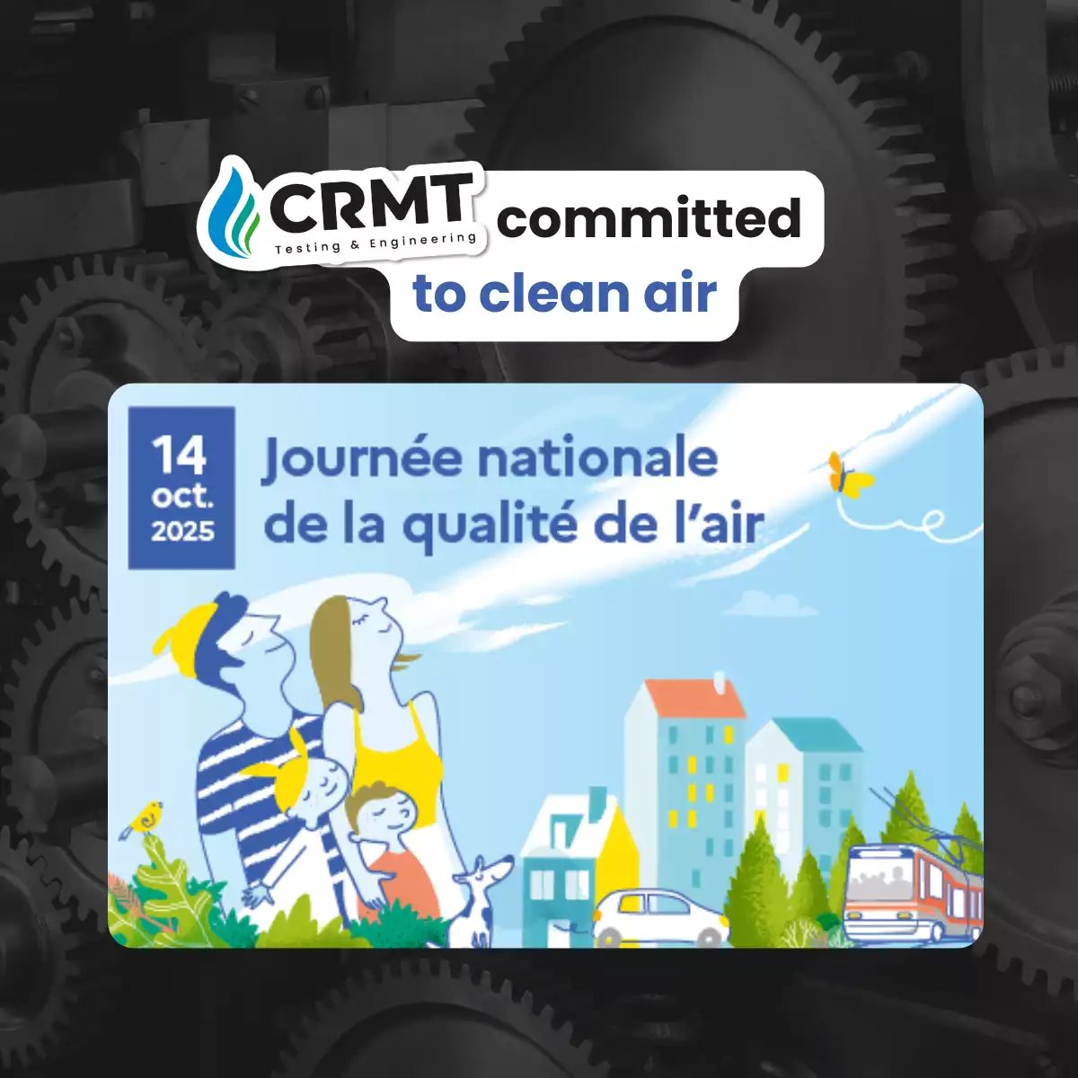 14 Oct 2025 - CRMT acts in favour of air quality