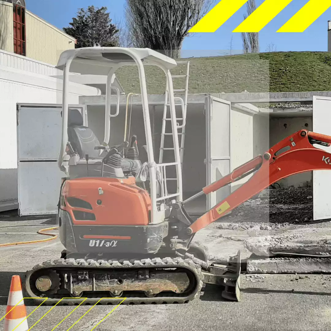 16 Apr 2021 - Travaux en cours pour notre futur centre d'essais hydrogène