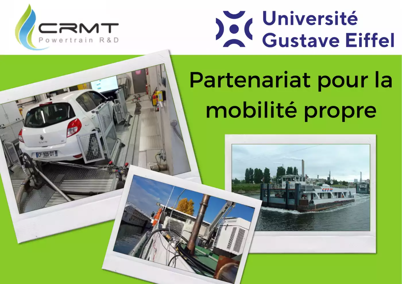 CRMT et l’Université Gustave Eiffel officialisent leur collaboration via un accord-cadre